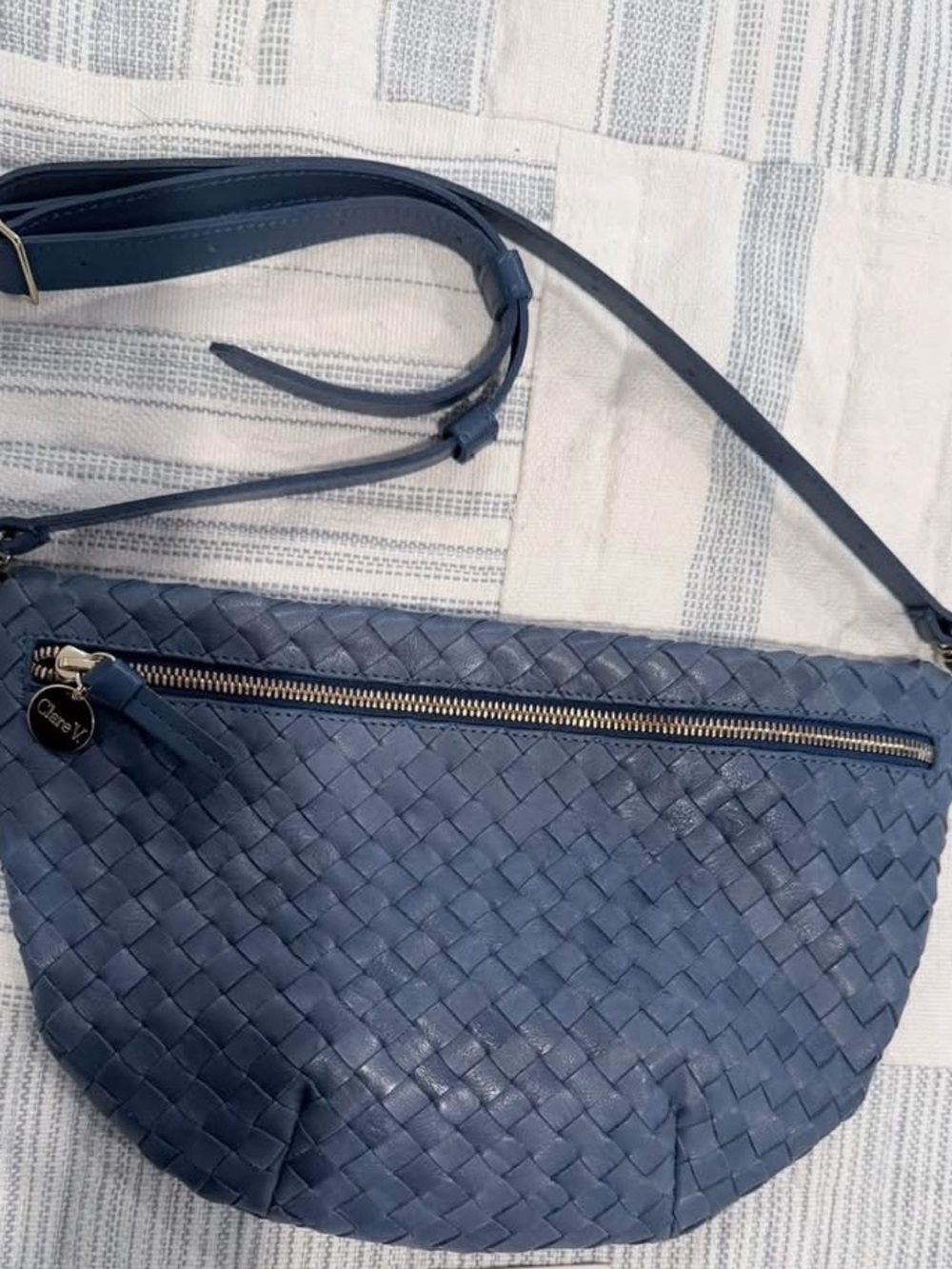 Clare V. French Blue- EUC